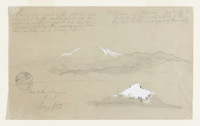 Vues du volcan Puracé, Colombie et du mont Sincholagua, Équateur
