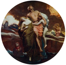 Et la mer rendit les morts qui étaient en elle, exposé en 1892, 1912