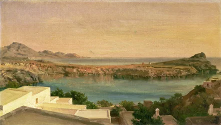 Lindos, Rhodes, c.1867