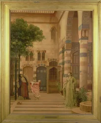 Vieux Damas : Quartier Juif ou Récolte de Citrons, c.1873-1874