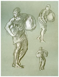 Études pour Les Arts de la Paix, vers 1880-1882