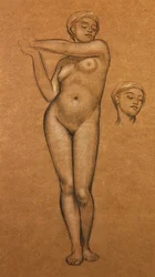 Étude pour une fille espagnole