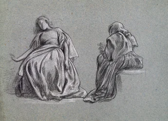 Tessa à la maison (pour Romola de George Eliot), 1863