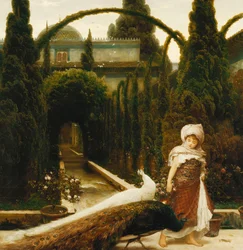 Le jardin mauresque ; un rêve de Grenade, 1874