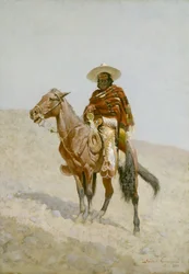 Un vaquero mexicain, 1890