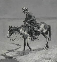 Un poney texan, 1889