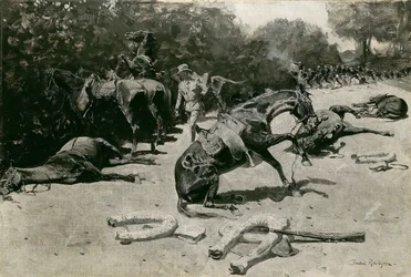 Comment les chevaux sont morts pour leur pays à Santiago