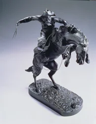 Le Briseur de bronco, 1889