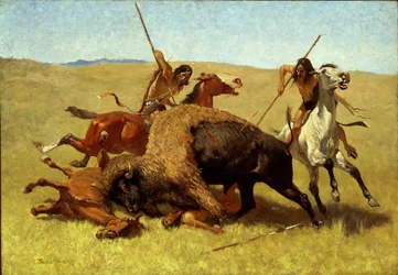 La chasse au buffle