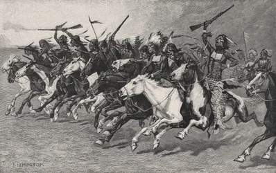 La Charge sur le Poteau-Soleil