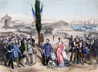 Suffrage universel, 1850