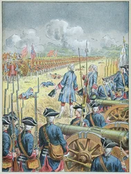 Bataille de Fontenoy le 11 mai