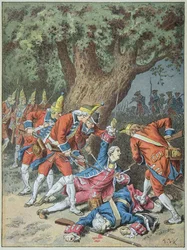 Mort du chevalier d