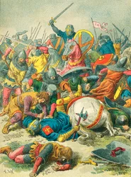 Philippe Auguste à la bataille de Bouvines