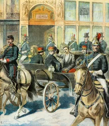 Retour du Président de la République Casimir Perier