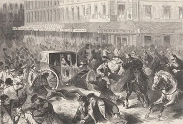 Vera Zasulich tire le 24 janvier 1878 sur le gouverneur de Saint-Pétersbourg, le général Trepov, 1878