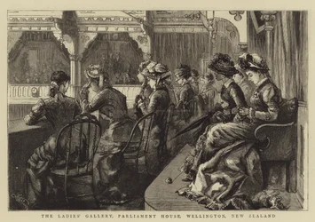 La Galerie des Dames, Parlement, Wellington, Nouvelle-Zélande
