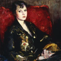 Figure en kimono