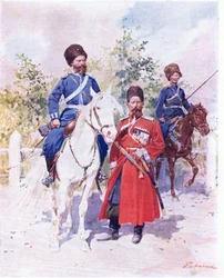 Soldats russes vers 1900
