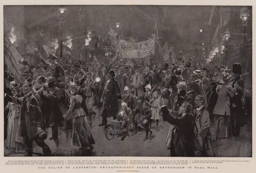 Le Secours de Ladysmith, scène extraordinaire d