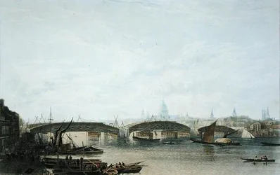 Vue du Pont de Southwark tel qu