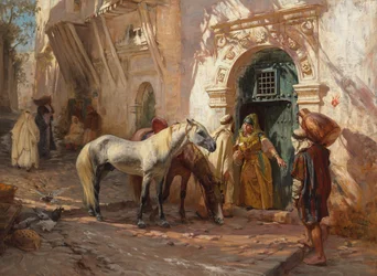 Scène en Afrique du Nord ; 1885