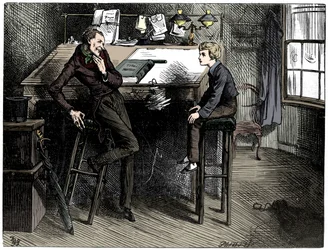 David Copperfield et Uriah Heep, 1912