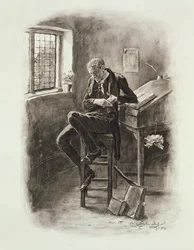 Uriah Heep, extrait de « Charles Dickens : causerie sur sa vie », par Thomas Archer, publié vers 1894