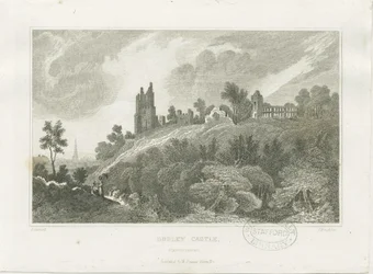 Château de Dudley : gravure, nd [19e siècle]