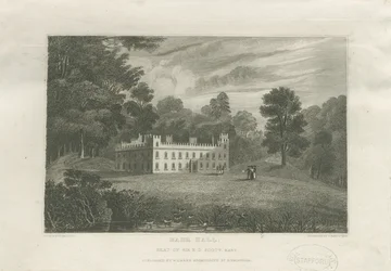 [Great] Barr Hall : gravure, nd [milieu du 19e siècle]