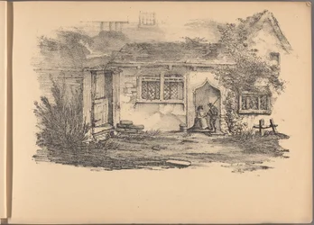 Une série de soixante croquis de cottages. Londres, 1825.
