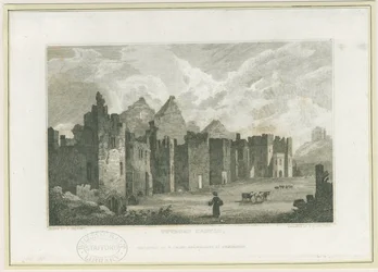 Château de Tutbury - Cour du château