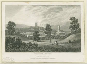 Wolverhampton - Vue lointaine depuis la route de Penn