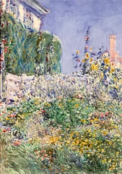 Le jardin de Thaxter, 1892