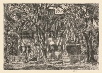La maison Lion Gardiner, Easthampton, 1920