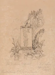 Frontispice du catalogue de M. Fawkes