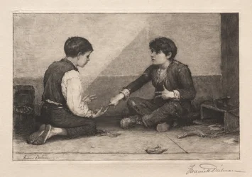 Les joueurs de Mora, 1883