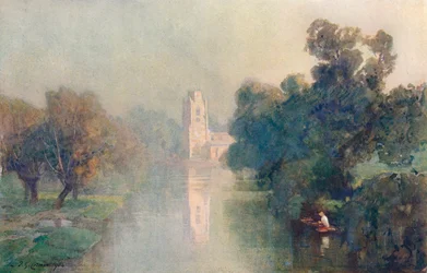 Brumes matinales, Hemingford Grey, 1906