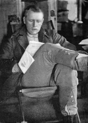 Fridtjof Nansen après sa toilette