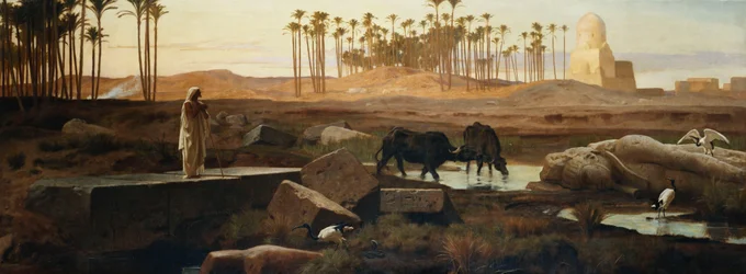Memphis, au bord du Nil, 1882