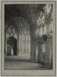 Cathédrale de Gloucester - Cloîtres : Allées sud et ouest