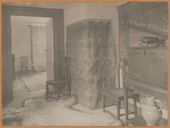 Manoir de Kelmscott : Passage vers la chambre lambrissée