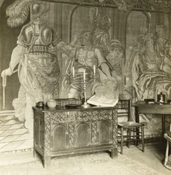 Manoir de Kelmscott : Détails de la tapisserie