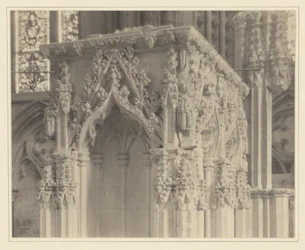 [Cathédrale de Lincoln, détail de la châsse portative]