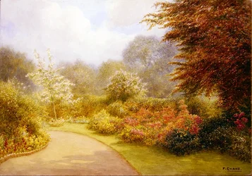 Azalées dans les jardins du presbytère, Brockhurst Hill