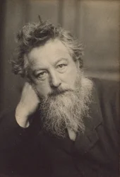 Portrait de William Morris 1834-1896
