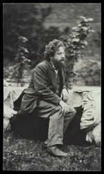 Portrait photographique de William Morris par Frederick Hollyer