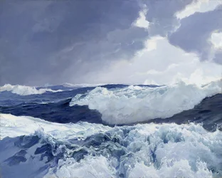 Océan en pleine mer