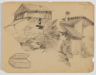 Page de carnet de croquis