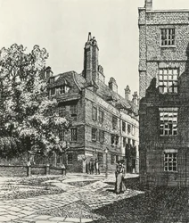 Cliffords Inn dans la ville de Londres, 1903, 1934